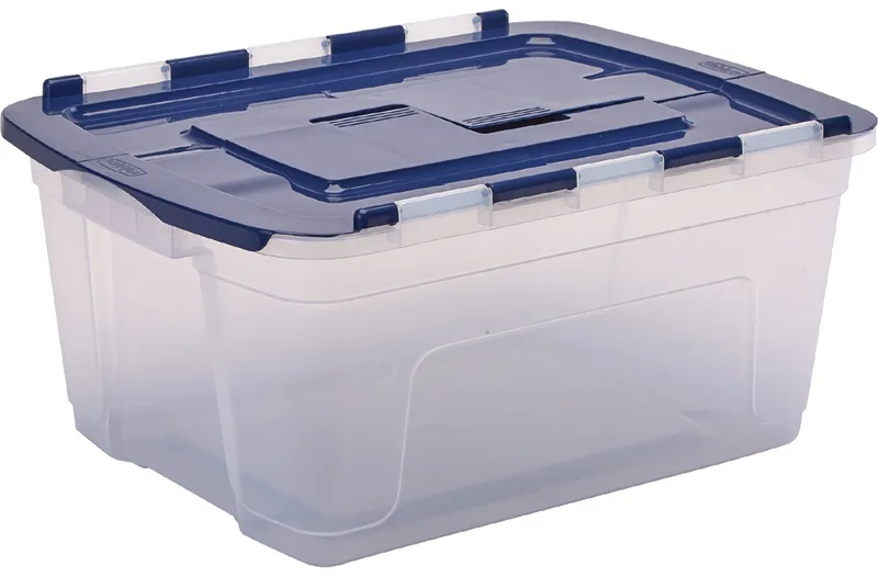 Aufbewahrungsbox BANKERS BOX, Klappdeckel, 55 Liter de Fellowes – photo produit