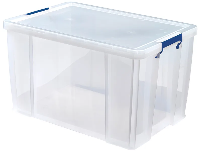Aufbewahrungsbox ProStore, 85 Liter, transparent by Fellowes – product photo
