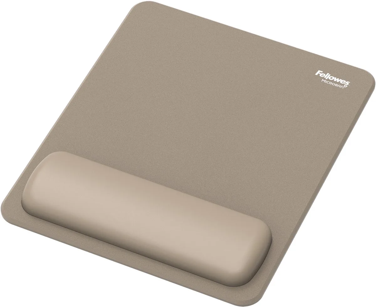 Repose-poignet Breyta Mousepad Sand de Fellowes en Zand – photo produit