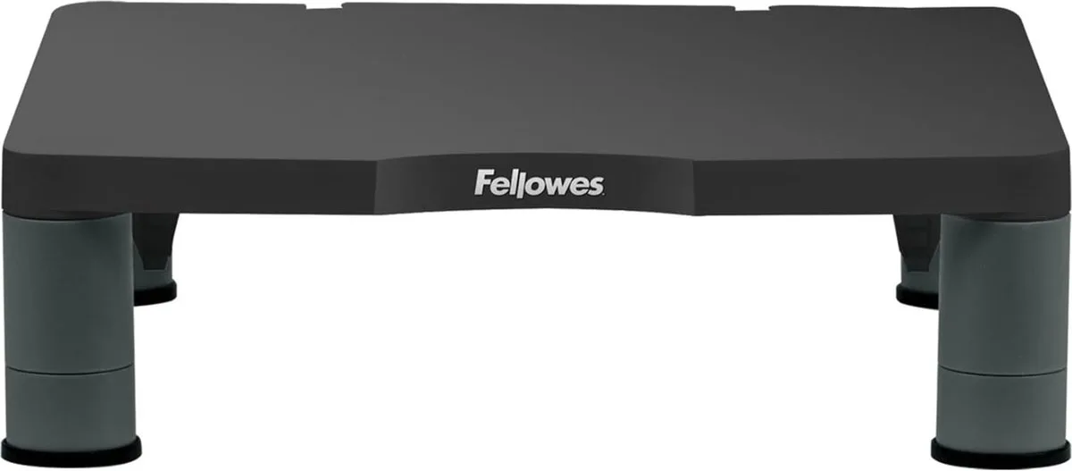 Monitorstandaard verhoger, metalen computerstandaard - Dual Monitor Stand Riser van Fellowes in Grijs – productfoto