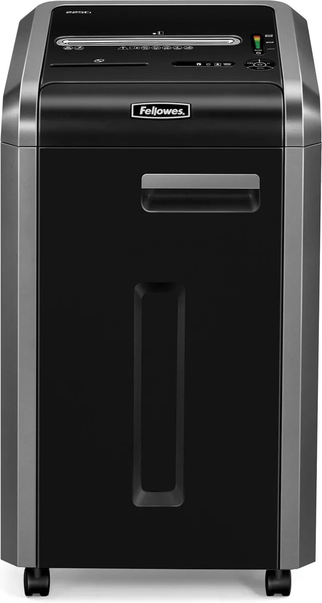 papierversnipperaar 225Ci - snippers - P4 -22 vel - zwart van Fellowes in False – productfoto