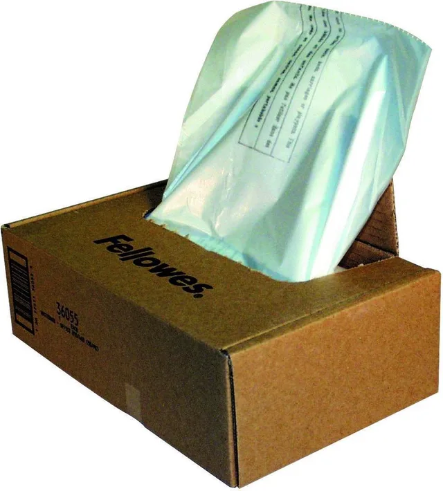 Papierversnipperaar zak - 165 liter - 50 stuks