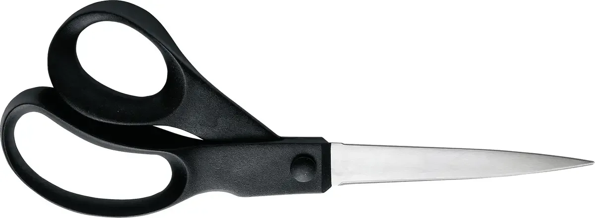 Fiskars 1023817 Huishoudschaar Linkshandig, Rechtshandig 210 mm Zwart van Fiskars – productfoto
