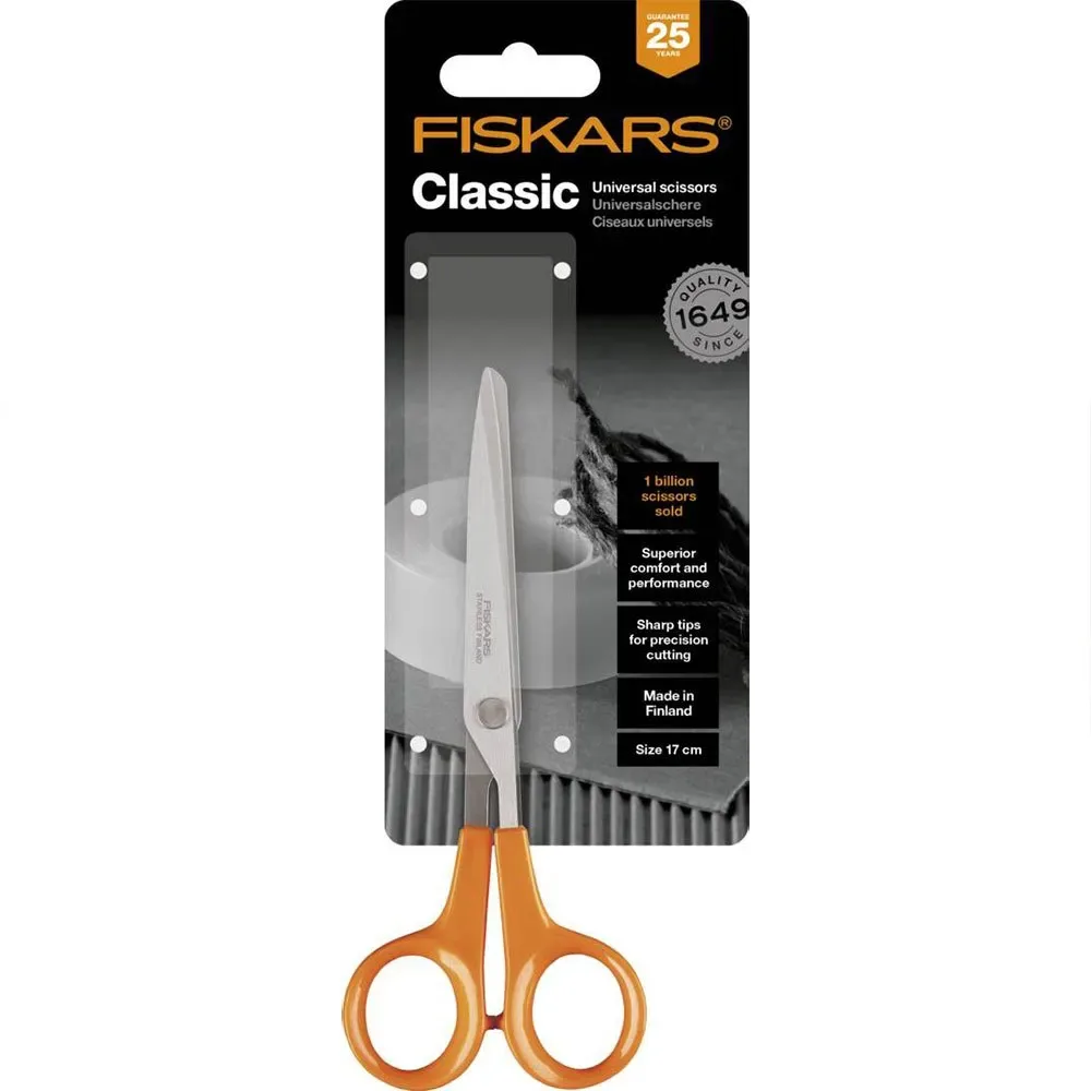 Ciseaux Universels Premium Ambidextres 17 Cm de Fiskars – photo produit