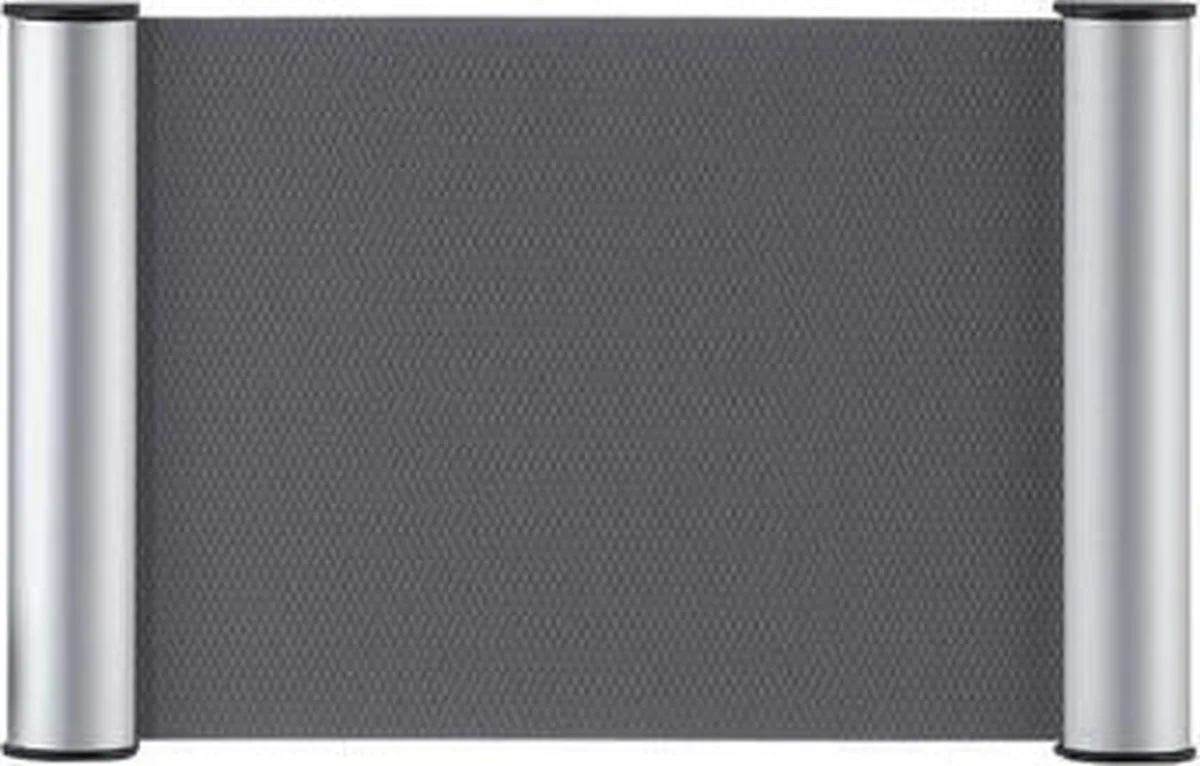 Deur etiket clip, 245 x 155 mm - A5, zilver von Franken in Weiß – Produktfoto