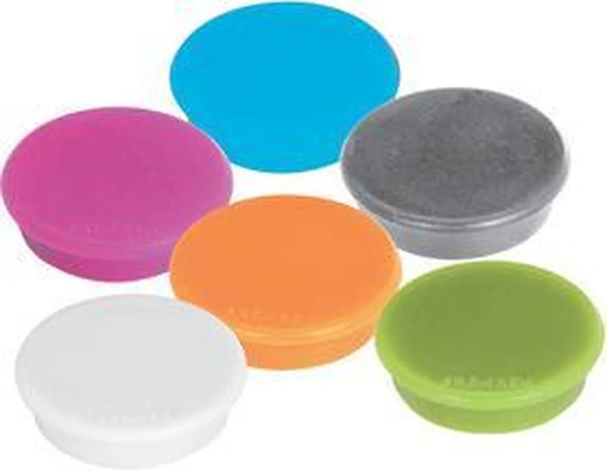MagFun magnetische klem, diameter: 32 mm, roze van Franken in Wit – productfoto