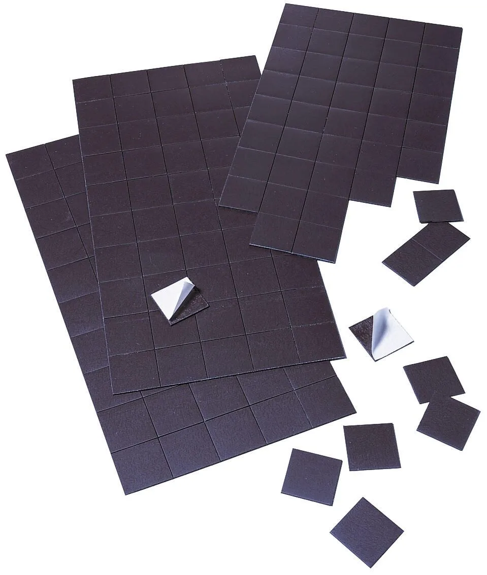 Magnete 2,0 x 2,0 cm schwarz von Franken – Produktfoto