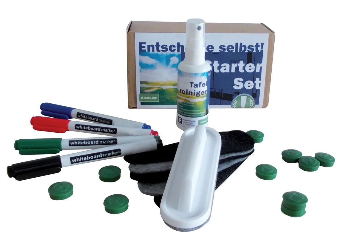 Magnettafel Starter-Set U-Act Line van Franken – productfoto