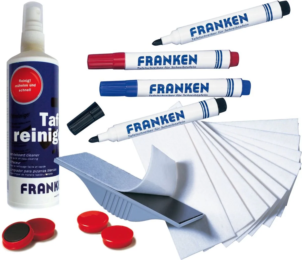 starterset junior-set: Z1941-X, met spray, bordwisser van Franken in Wit – productfoto