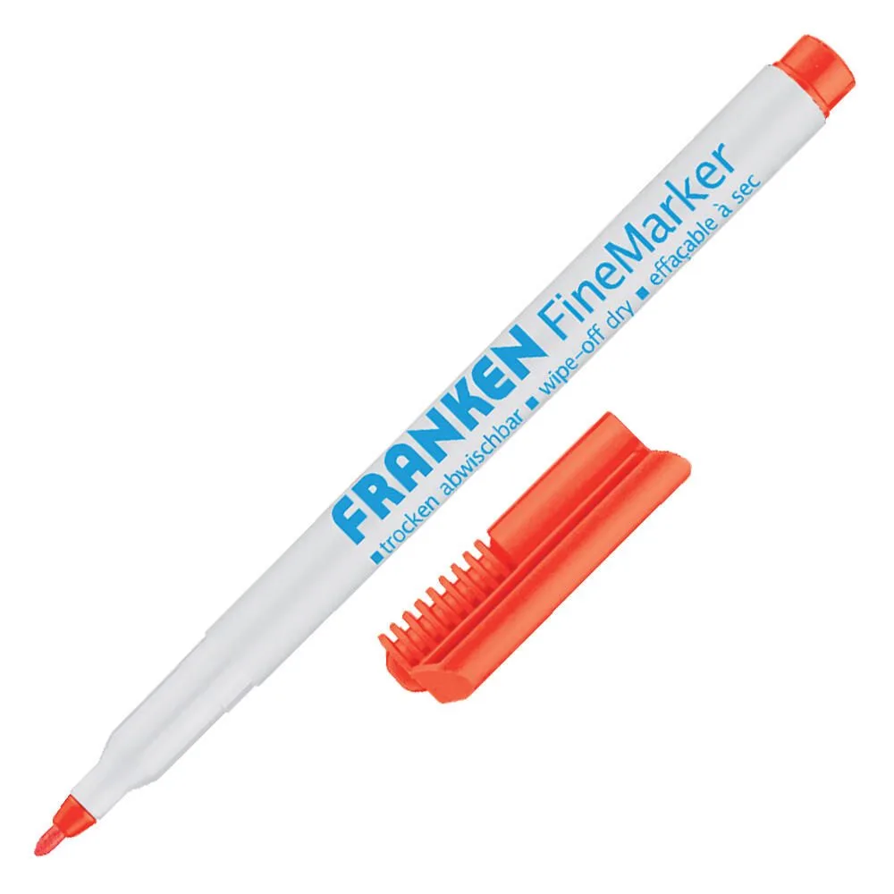 Whiteboard- und Flipchart-Marker Rot von Franken – Produktfoto