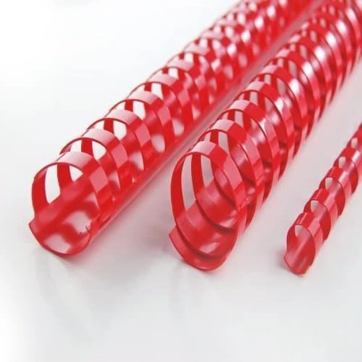 Bindrug gbc 16 mm 21-rings a4 by GBC in Red – product photo