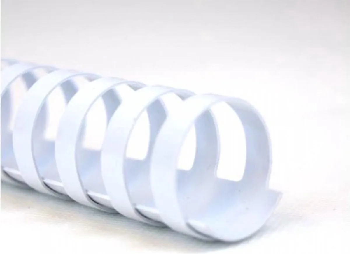 Combbind bindruggen - a4 - 14 mm - 100 stuks de GBC en Blanc – photo produit