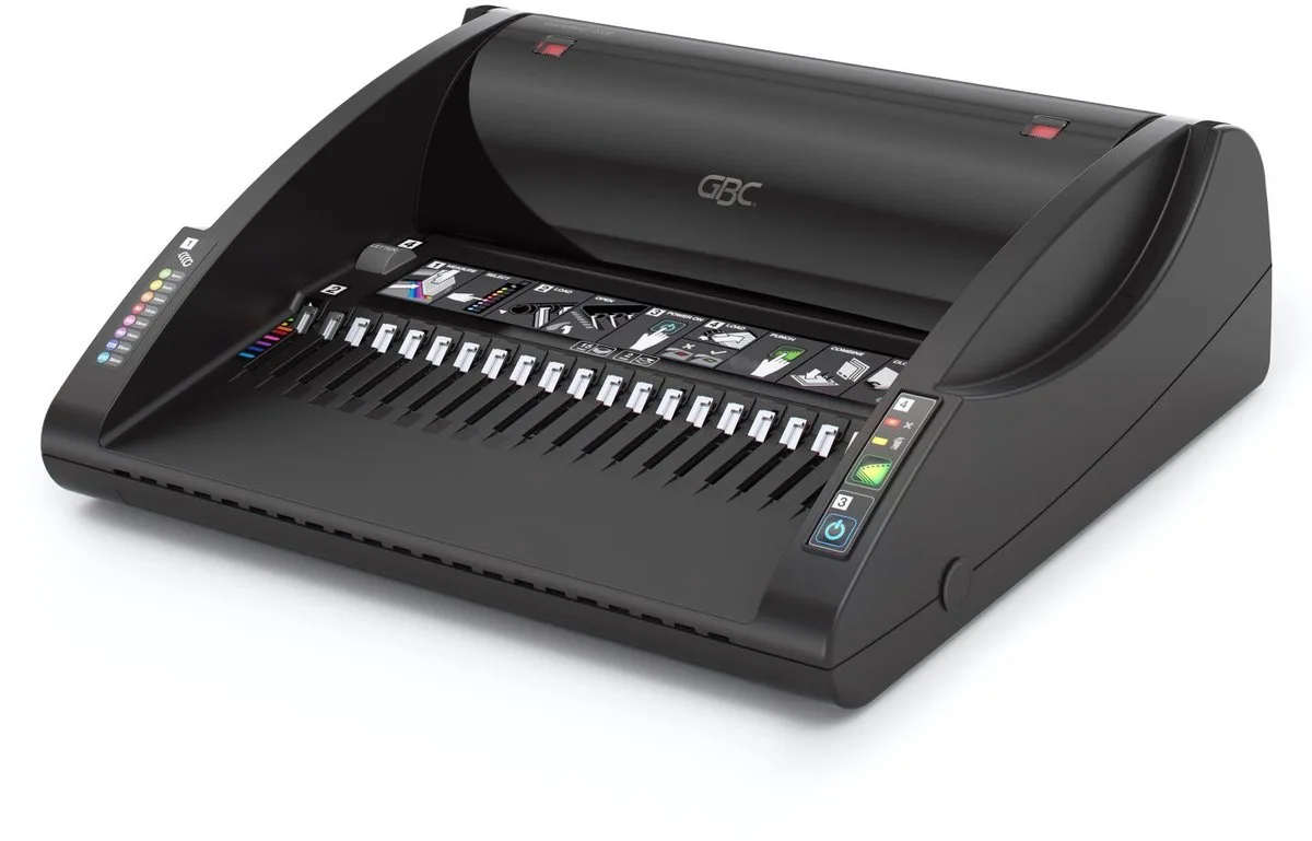 Combbind C200E Pons Inbindmachine von GBC in Schwarz – Produktfoto