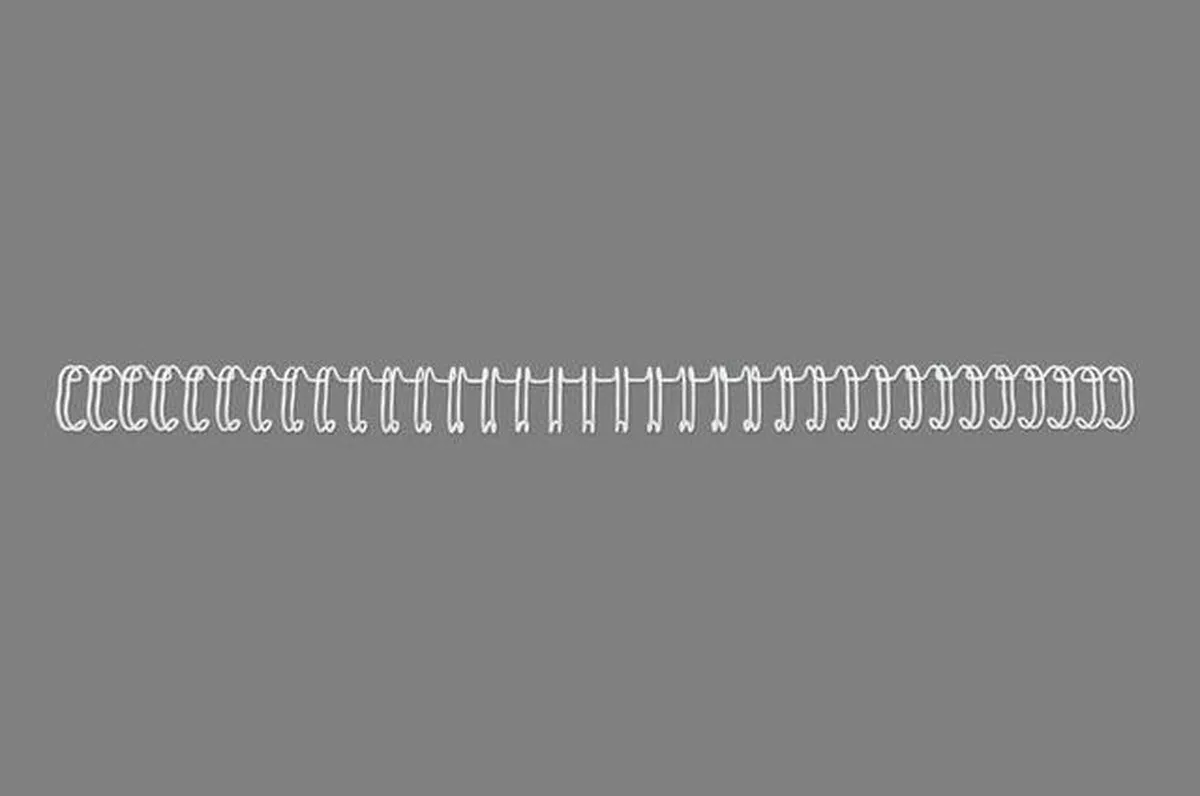 Draadrug 6mm 34 rings A4 GBC von GBC in Weiß – Produktfoto