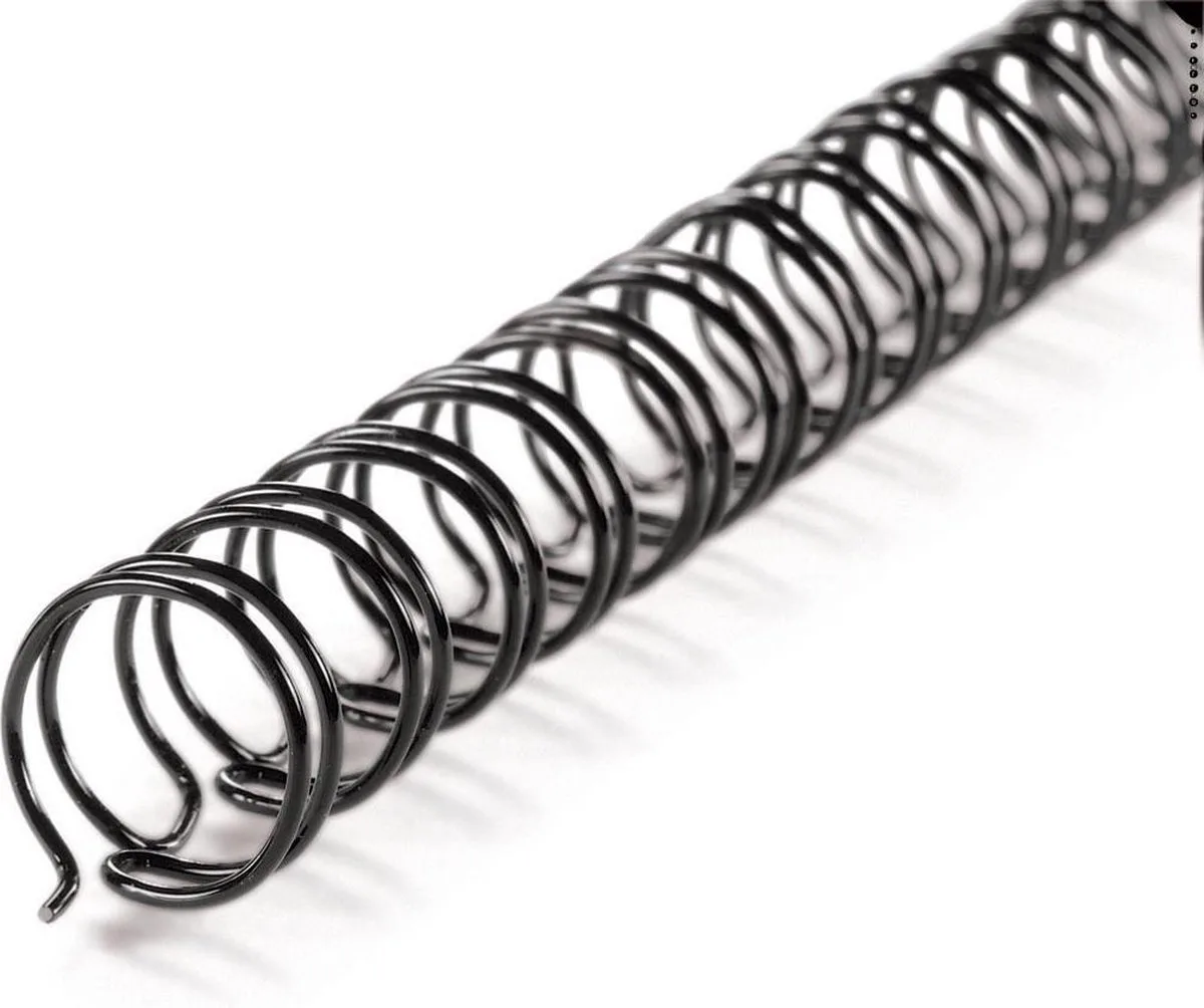 Draadrug 8mm 34 rings A4 GBC fra GBC i Sort – produktbillede