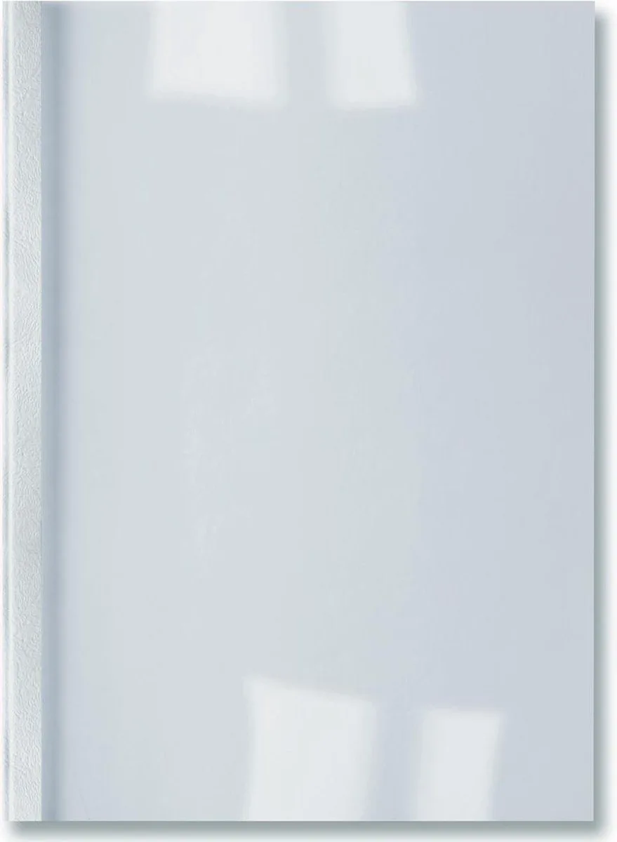 IB451706 binding cover A4 PVC Transparant, Wit 100 stuk(s) von GBC in Mehrfarbig – Produktfoto