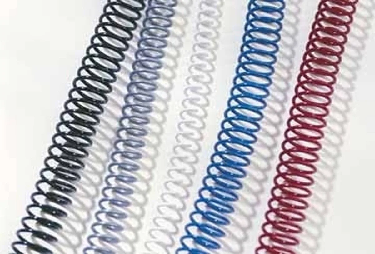 plastic bindrug CoilBind, DIN A4, 8 mm fra GBC i Sort – produktbillede