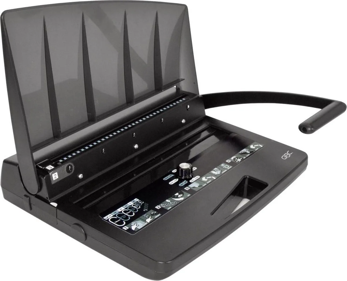 Wirebind W15 Pons Inbindmachine von GBC in Schwarz – Produktfoto