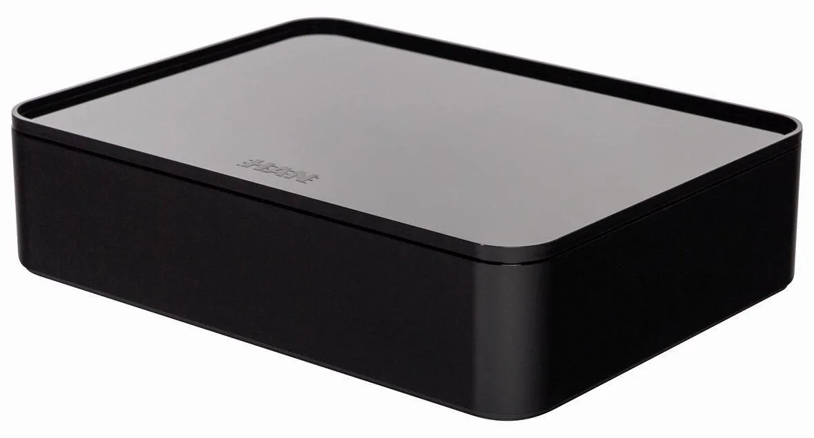 Aufbewahrungsbox 26,0 x 19,5 x 6,8 cm schwarz fra HAN – produktbillede