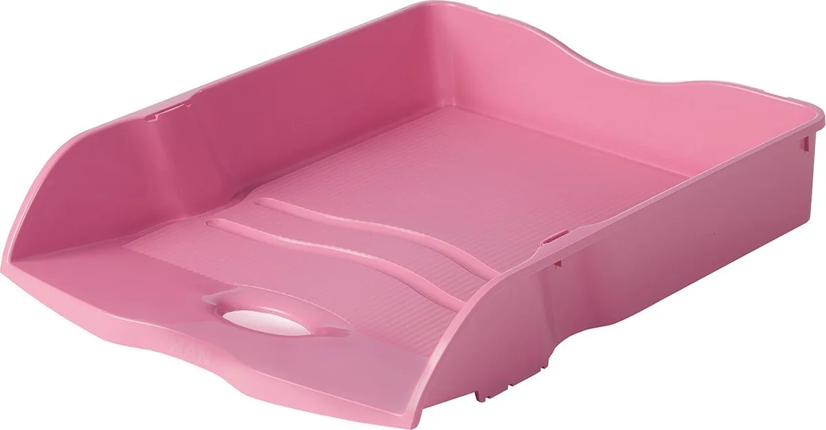 brievenbak - Re-LOOP - 259 x 351 x 63mm - stapel- en nestbaar - 100% gerecycled - 6 stuks - HA-10298-956-D van HAN in Roze – productfoto