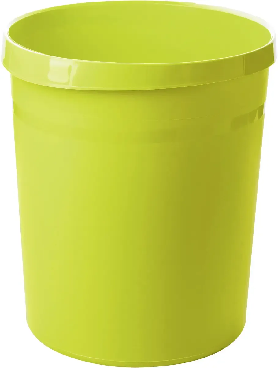 GRIP 18190-50 Prullenbak 18 l (Ø x h) 31.2 cm x 34.5 cm Polypropyleen Citroen 1 stuk(s) fra HAN i Citron – produktbillede