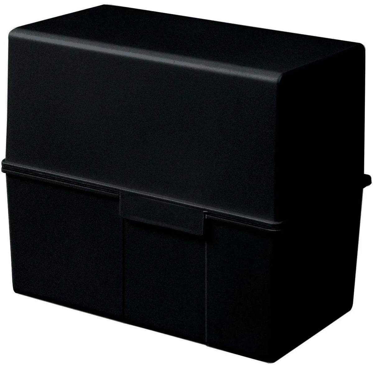 Kaartenbak HAN breed A6 kunststof by HAN in Black – product photo