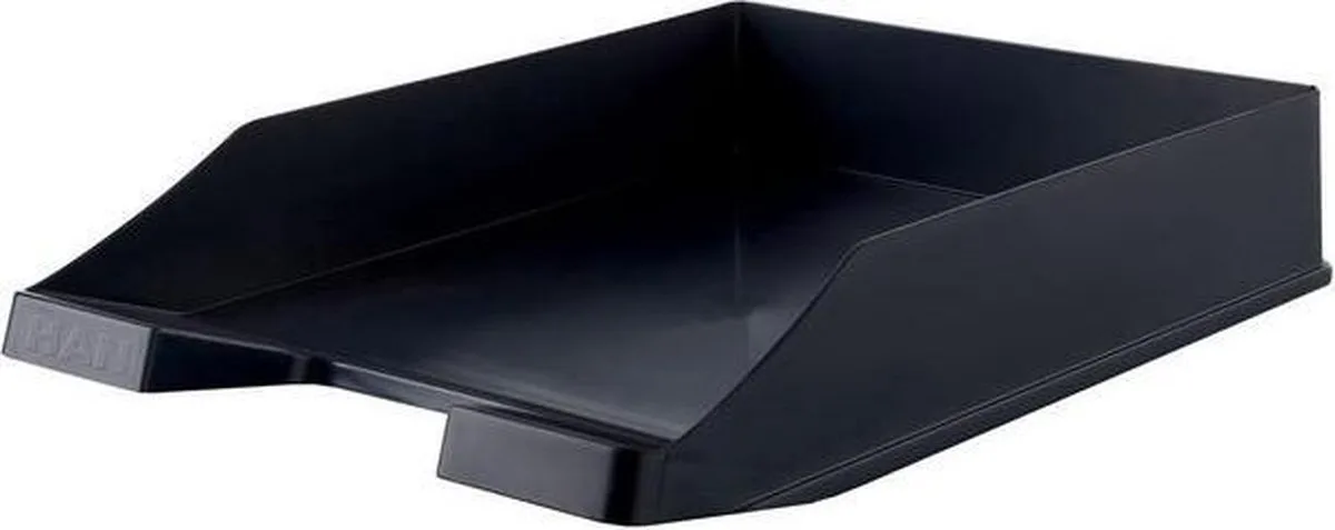 Karma Brievenbak, Gerecycled, 255 x 65 x 348 mm, (doos 10 stuks) van HAN in Zwart – productfoto