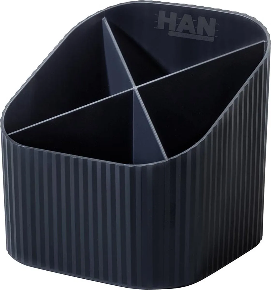 Karma pennenbakje, eco-zwart 6 stuks de HAN en Noir – photo produit