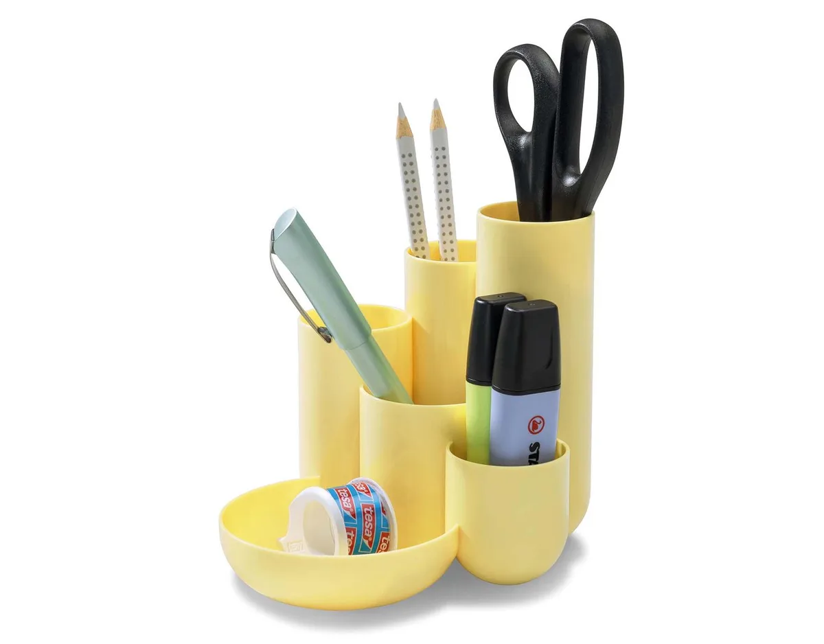 Schreibtisch-Organizer CAMPUS, pastellgelb von HAN – Produktfoto