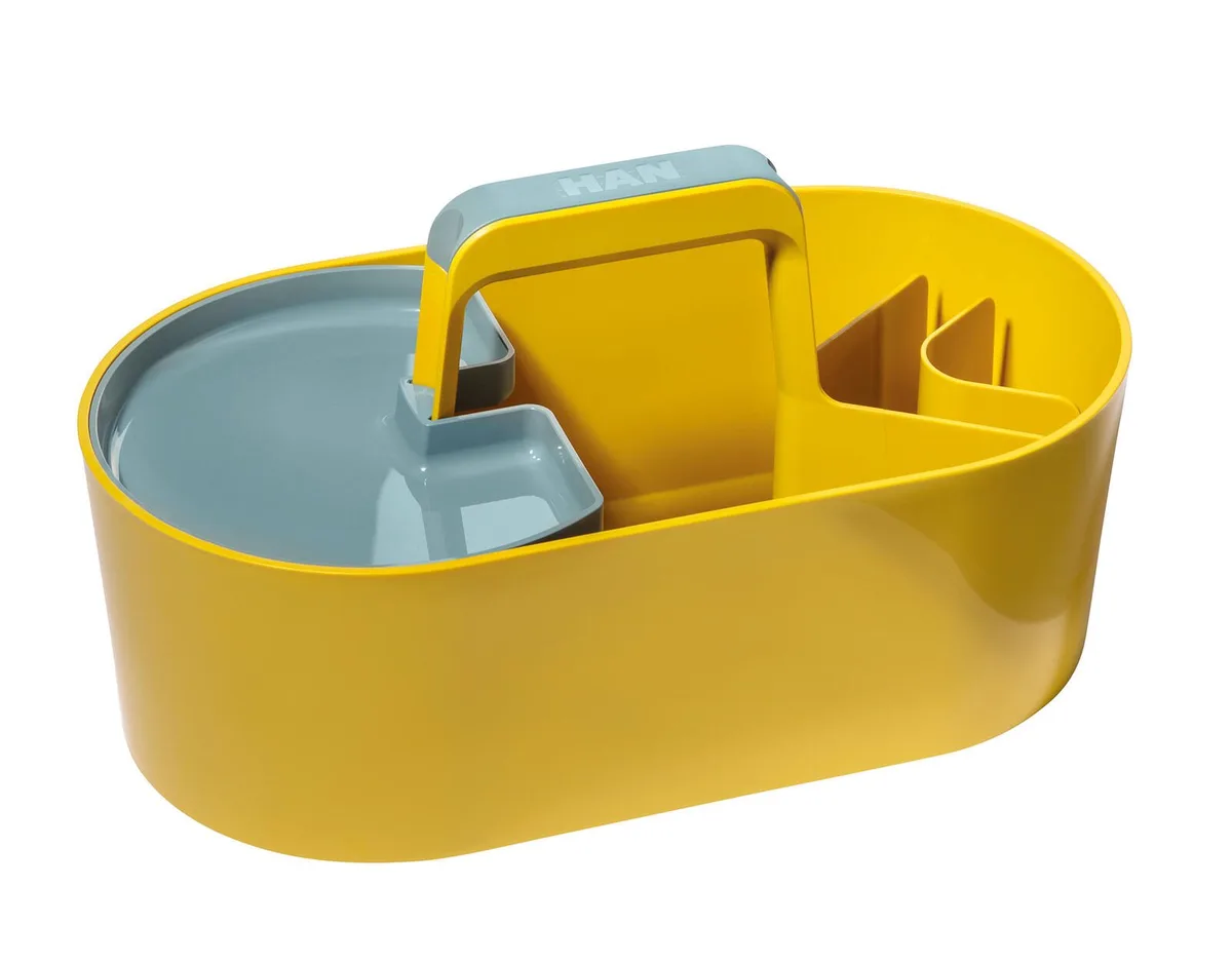 Schreibtisch-Organizer Toolbox Loft, gelb von HAN – Produktfoto