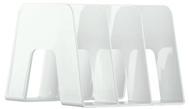 Stehsammler SORTER, A4, 3 Fächer, Kunststoff, weiß van HAN – productfoto