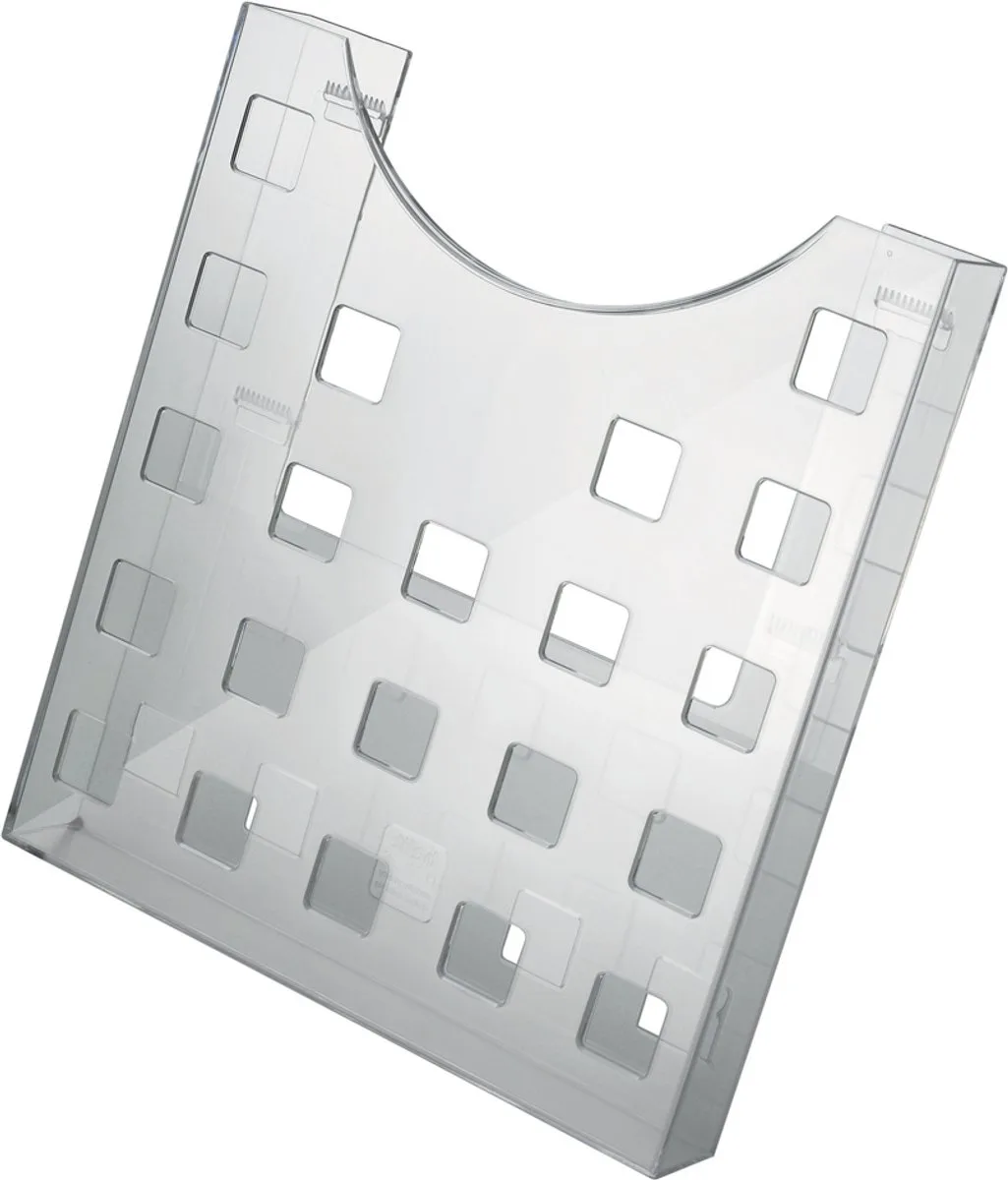 glasklar H6103002 Folderhouder Glas (helder) 1 stuk(s) (b x h x d) 240 x 165 x 105 mm van Helit in Glas (helder) – productfoto