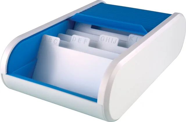H6218095 the personal Visitekaart box 300 kaarten (b x h x d) 240 x 67 x 136 mm Polyethyleen, Polypropyleen