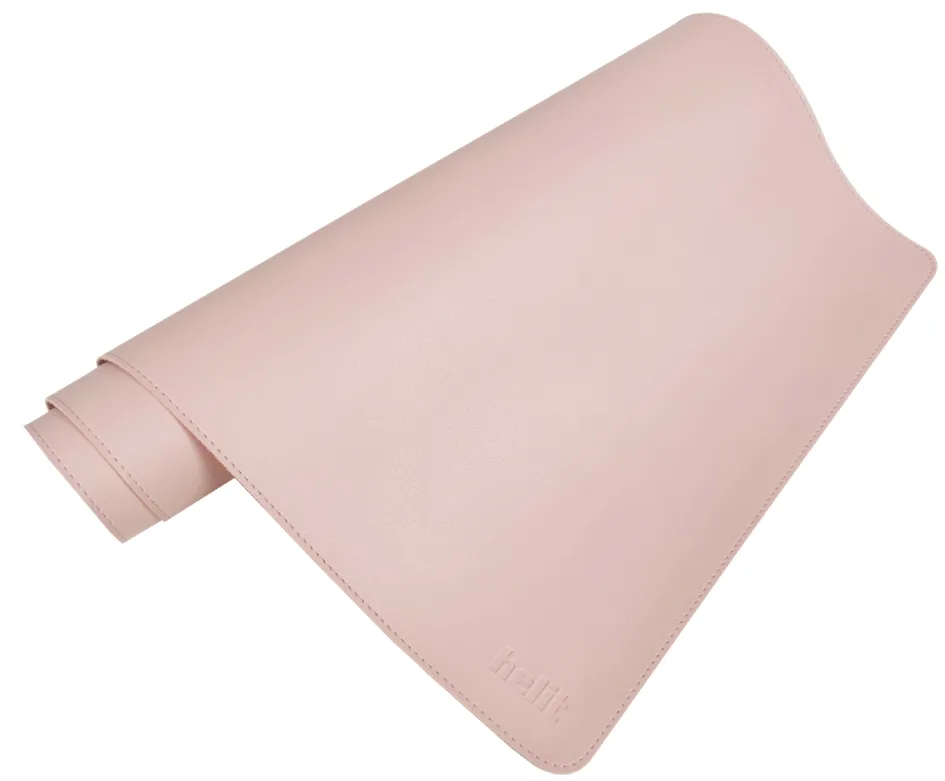 Schreibunterlage , the flat mat, , 800 x 400 mm, rosa von Helit – Produktfoto
