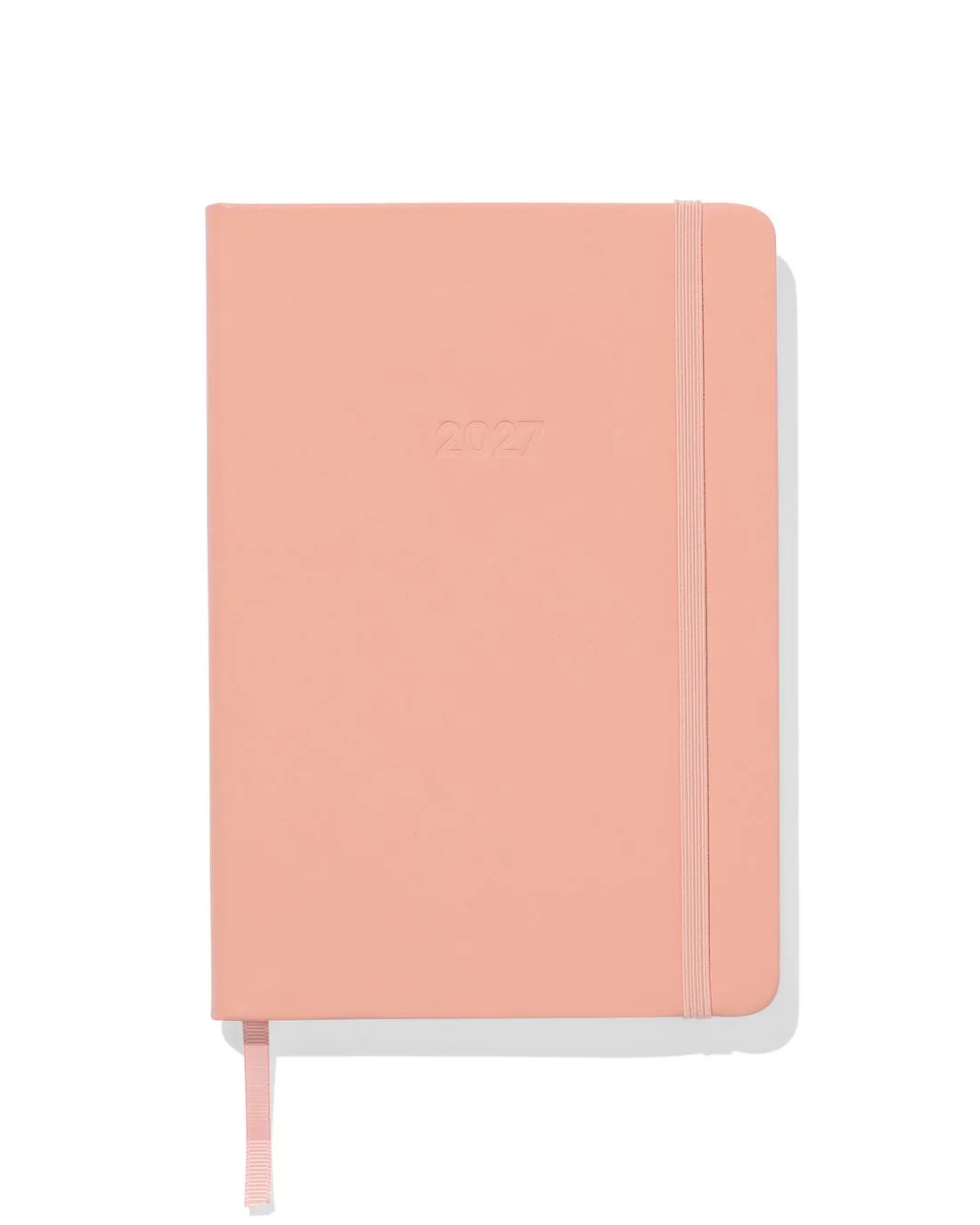 Agenda 2027 A5 kunstleer roze (roze) van HEMA – productfoto
