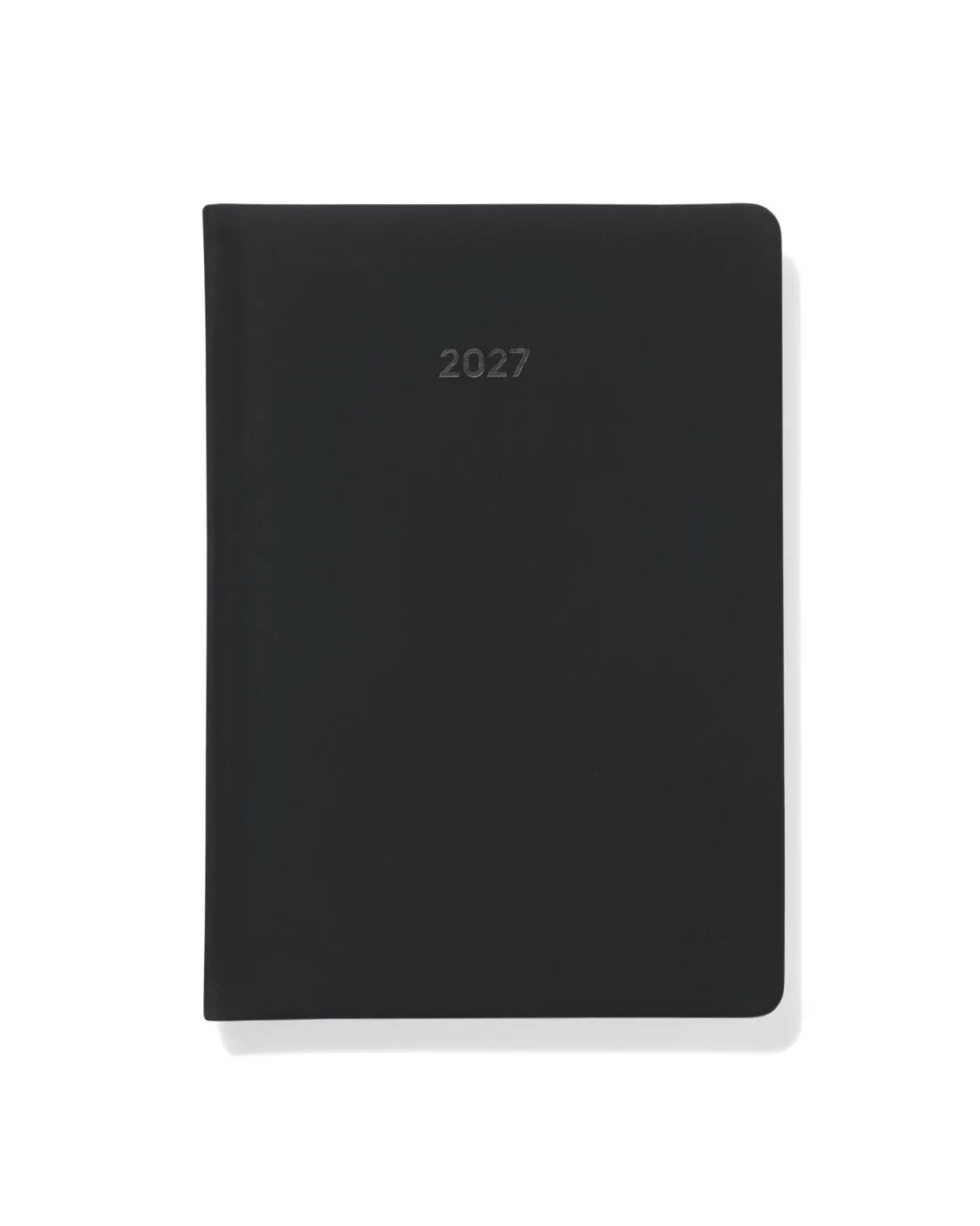 Agenda 2027 B5 klassiek (zwart) van HEMA – productfoto