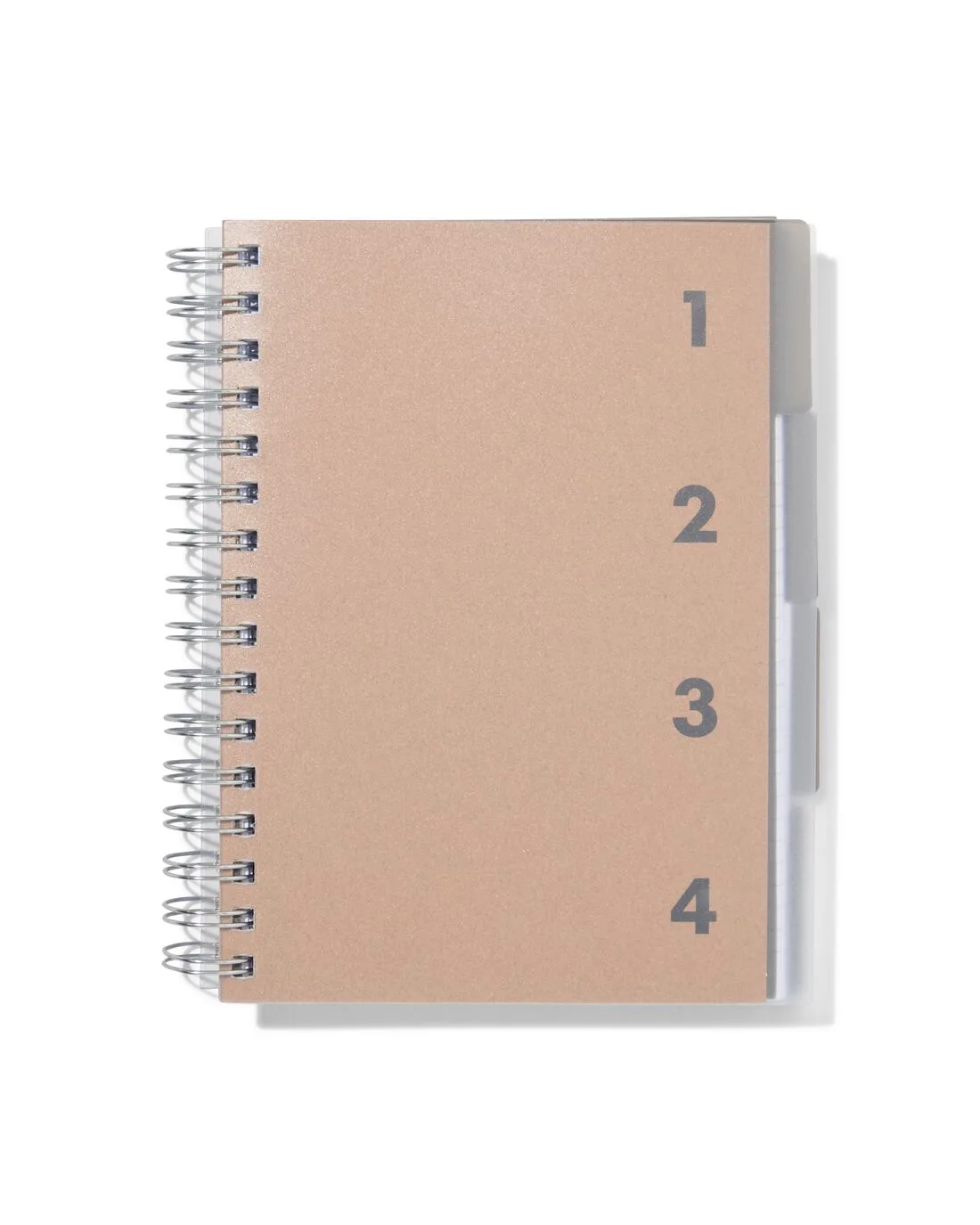 Collegeblok 4-in-1 A5 gelinieerd kraft van HEMA – productfoto
