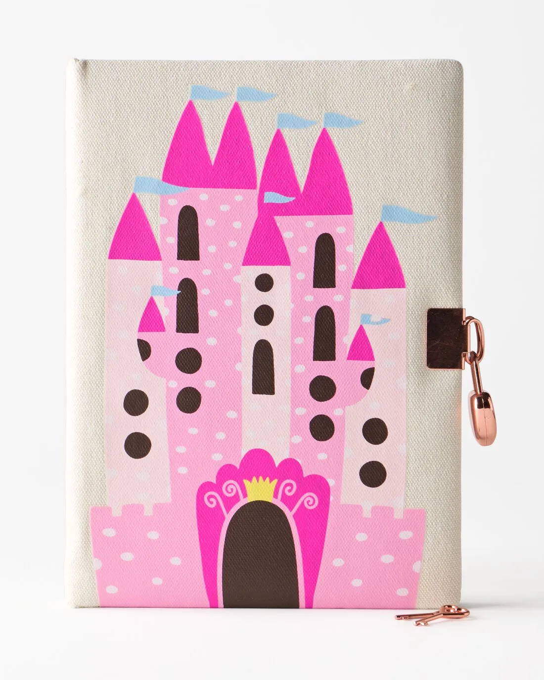 Dagboek 22x16x2cm kasteel van HEMA – productfoto