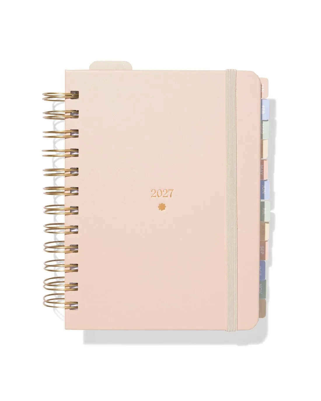 Dagplanner 2027 17.8x15cm beige (beige) van HEMA – productfoto