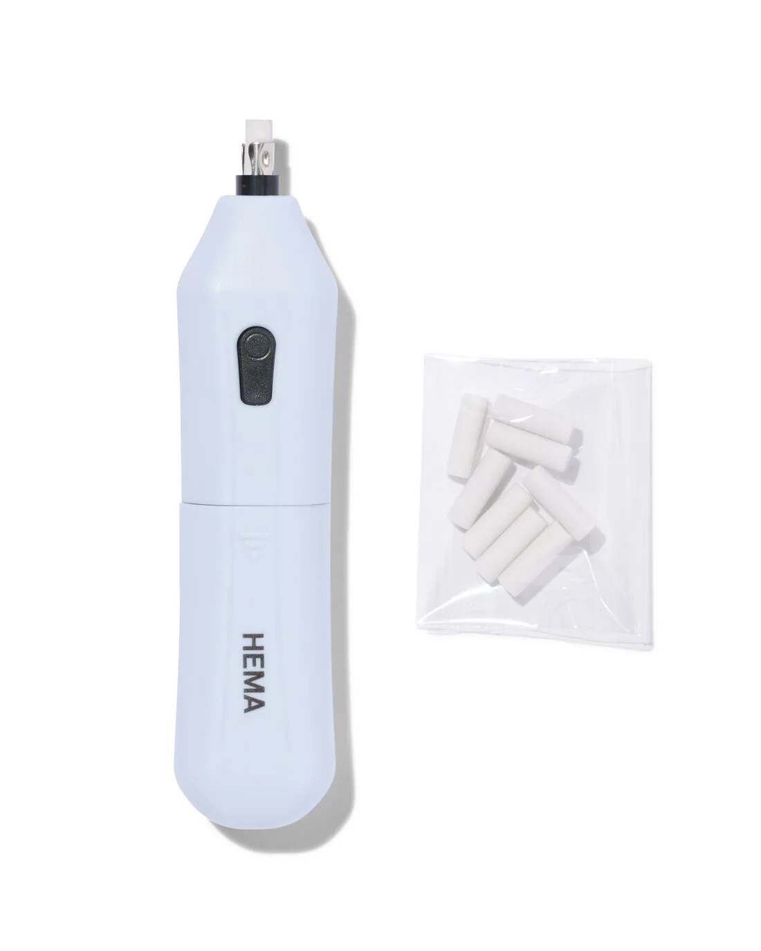 Elektrische gum (blauw) van HEMA – productfoto