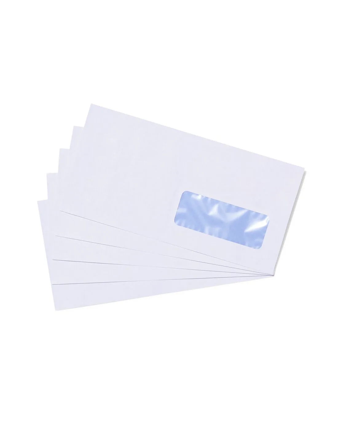 Envelop DL venster rechts wit - 50 stuks van HEMA – productfoto