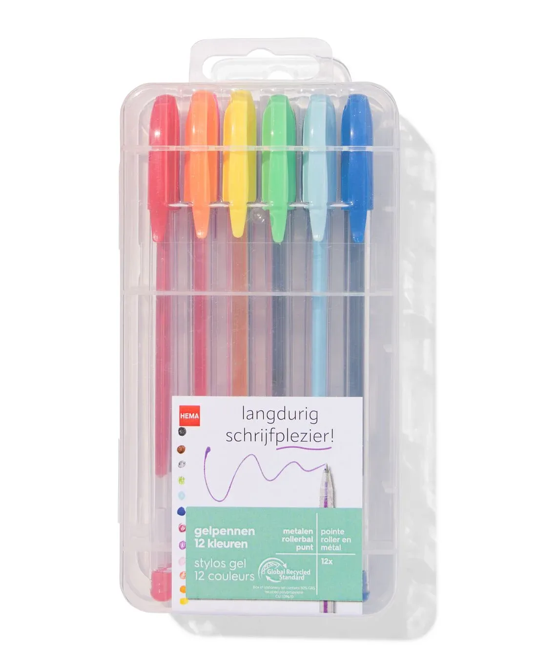 Gelpennen - 12 stuks van HEMA – productfoto