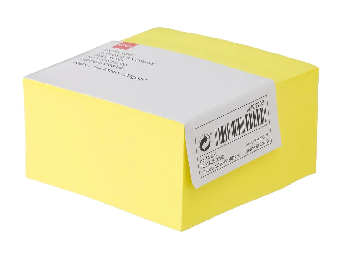 HEMA 400-pak sticky notes van HEMA – productfoto