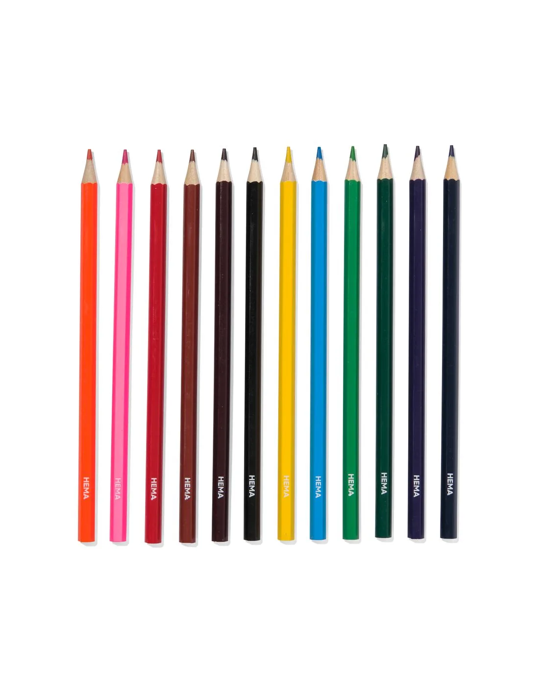 Kleurpotloden - 12 stuks van HEMA – productfoto