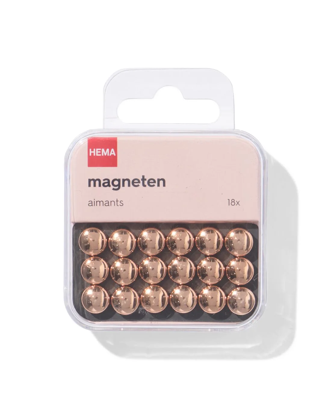 Magneten koffie - 18 stuks (goud) van HEMA – productfoto