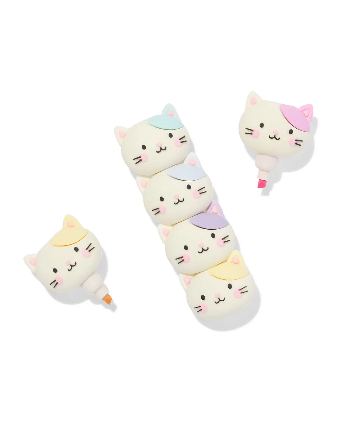 Mini markers katten toren - 5 stuks van HEMA – productfoto