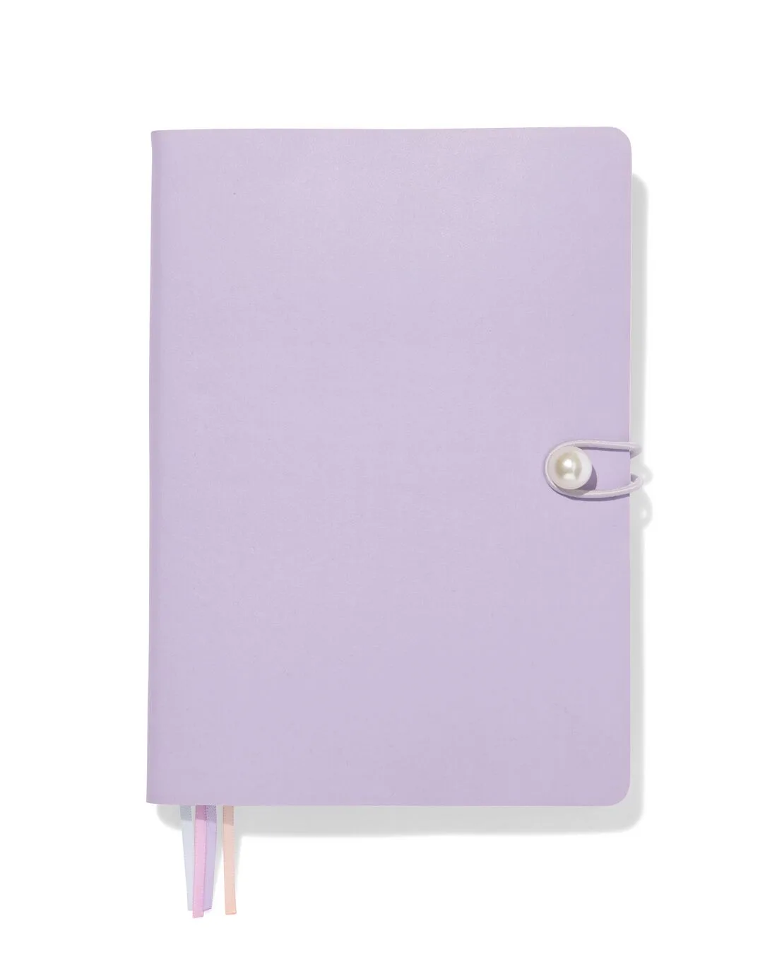 Notitieboek 21.5x15.5cm gelinieerd immitatieleer van HEMA – productfoto