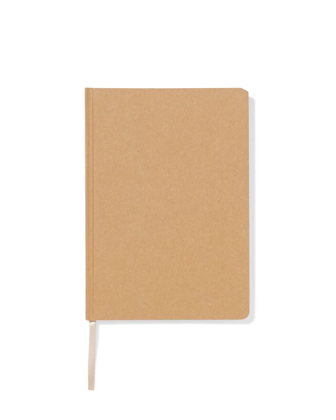 Notitieboek A5 blanco kraft van HEMA – productfoto
