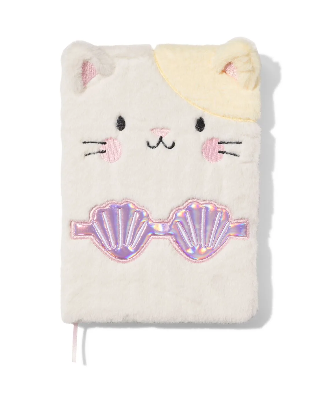 Notitieboek A5 gelinieerd fluffy van HEMA – productfoto