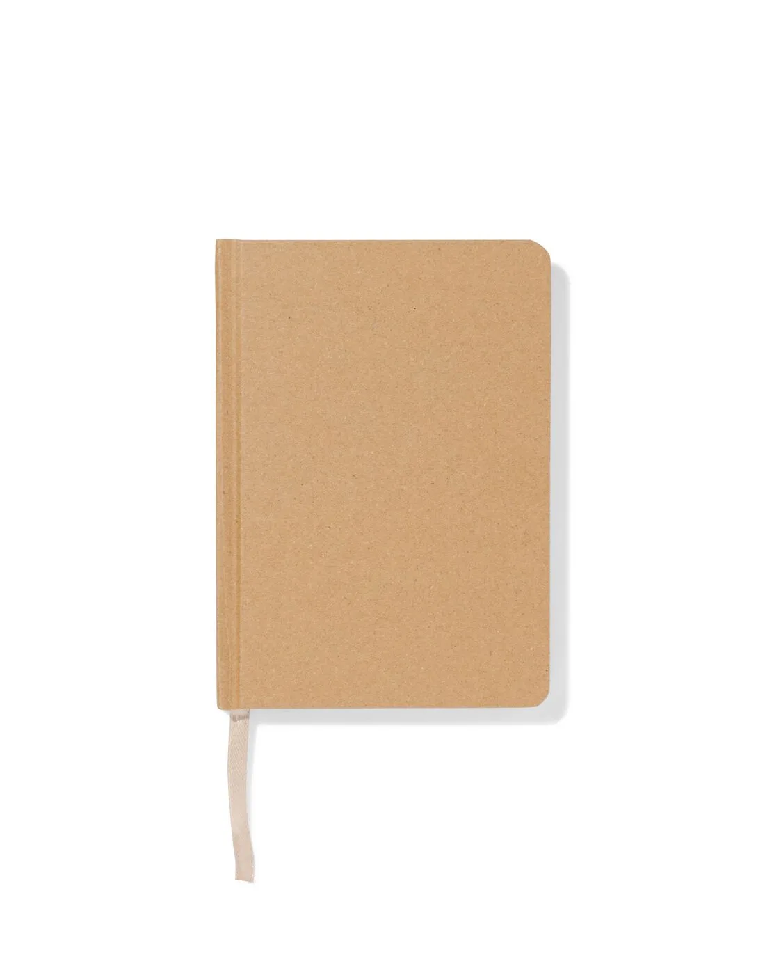 Notitieboek A6 blanco kraft de HEMA – photo produit